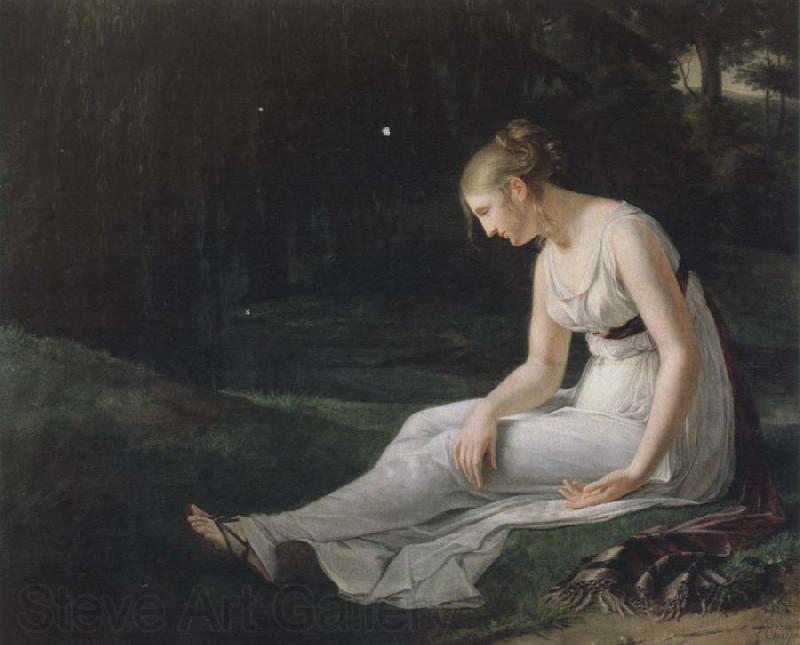 Marie Bracquemond melancholy Norge oil painting art